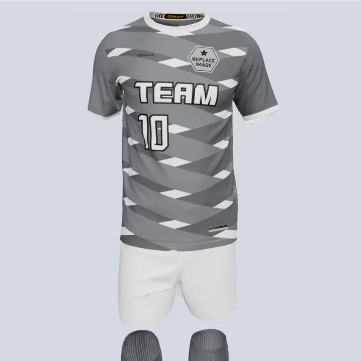 Gear Premium Cross Custom Soccer Uniform w/Custom Socks