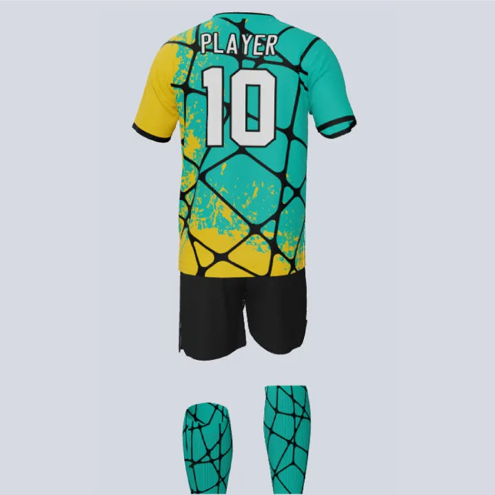 Gear Premium Racer Custom Soccer Uniform w/Custom Socks