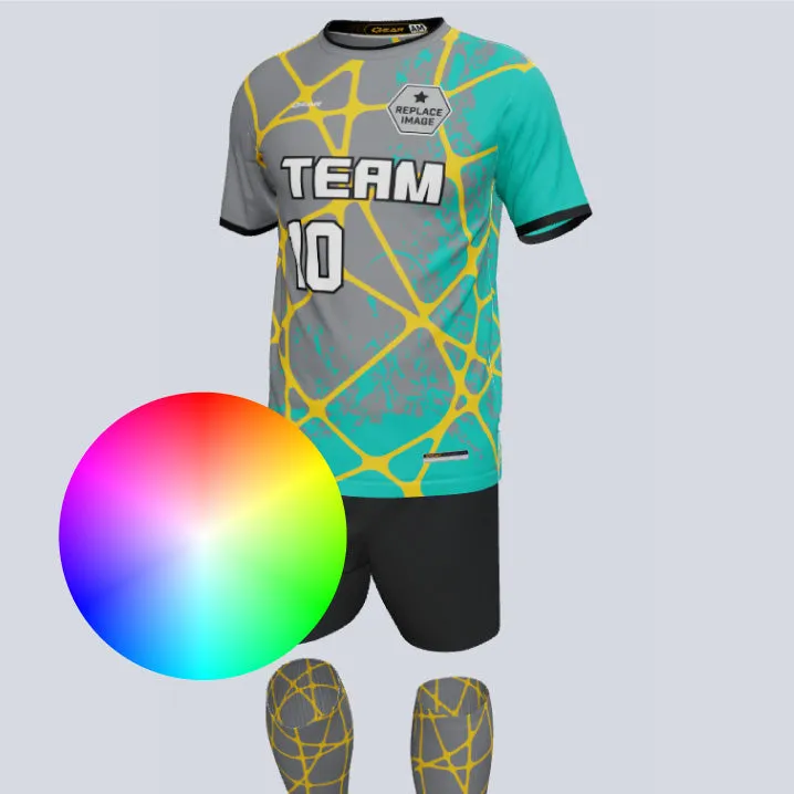 Gear Premium Racer Custom Soccer Uniform w/Custom Socks