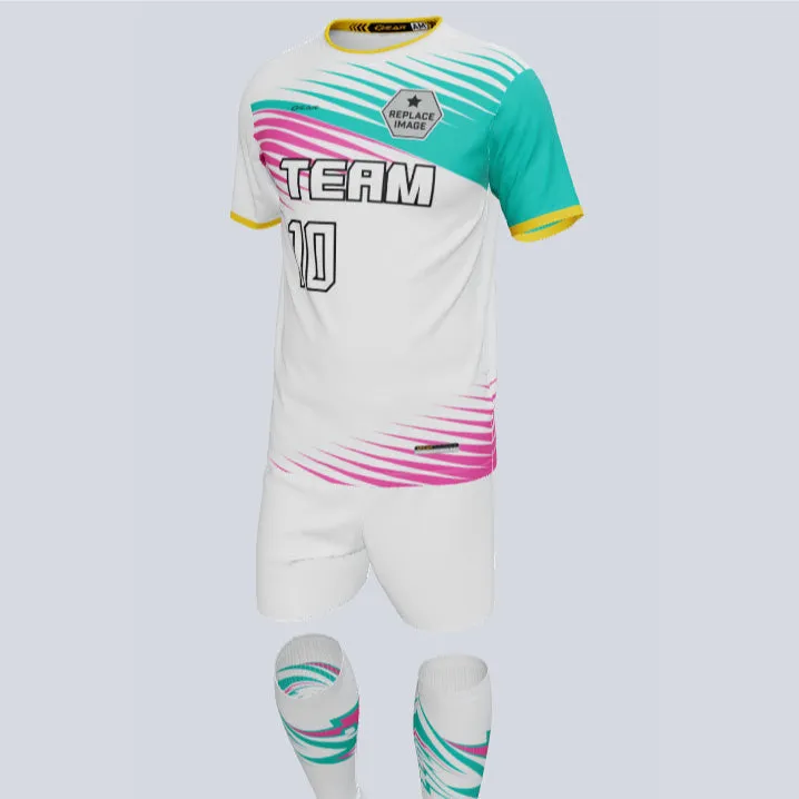 Gear Premium Slash Custom Soccer Uniform w/Custom Socks