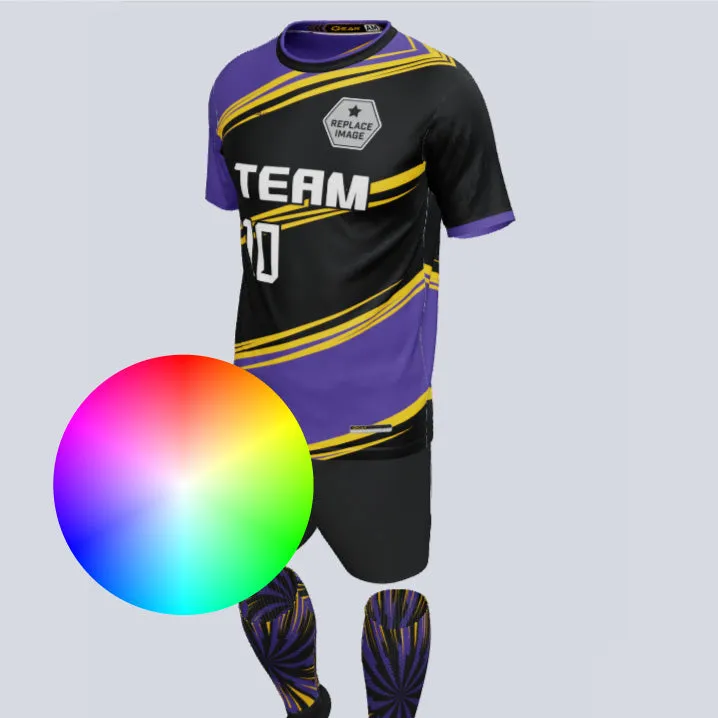 Gear Premium Swing Custom Soccer Uniform w/Custom Socks