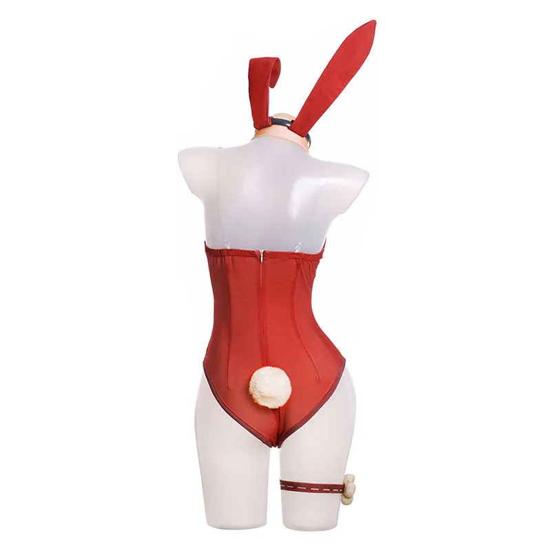 Genshin Impact Klee Bunny Girl Cosplay Costume