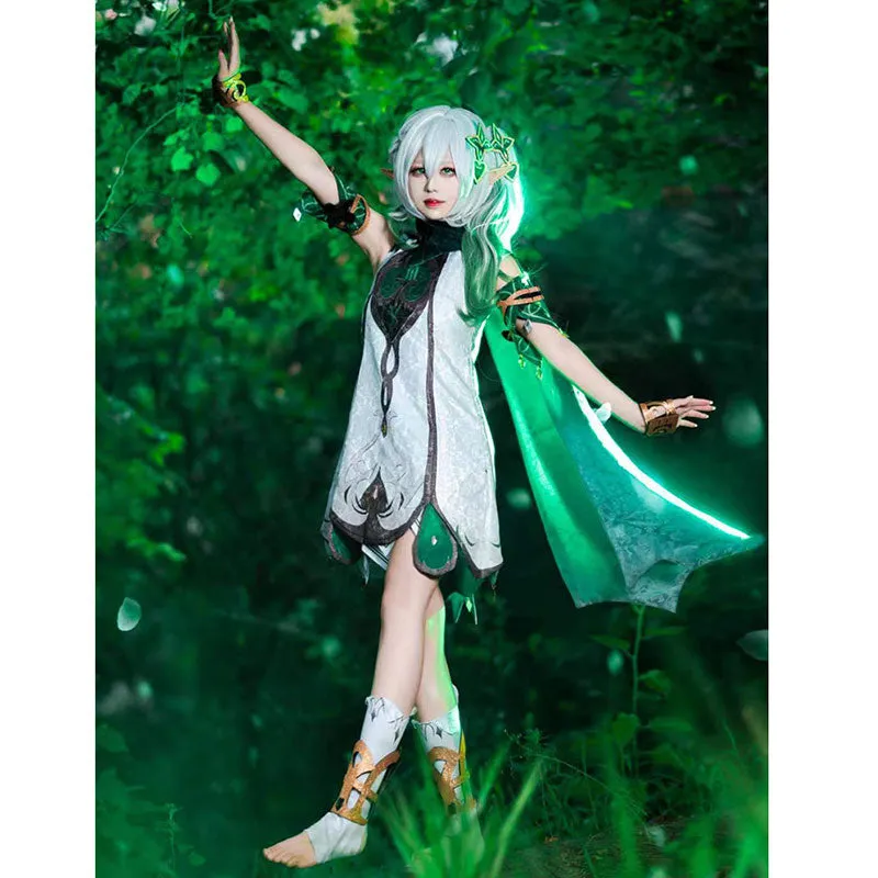 Genshin Impact Nahida Simple Version Halloween Cosplay Costume R