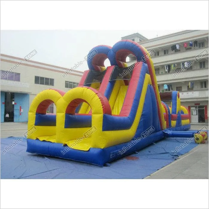 Giant Customized Obstacle Course Jumpers Classic Inflatable Obstacle Course For Competition