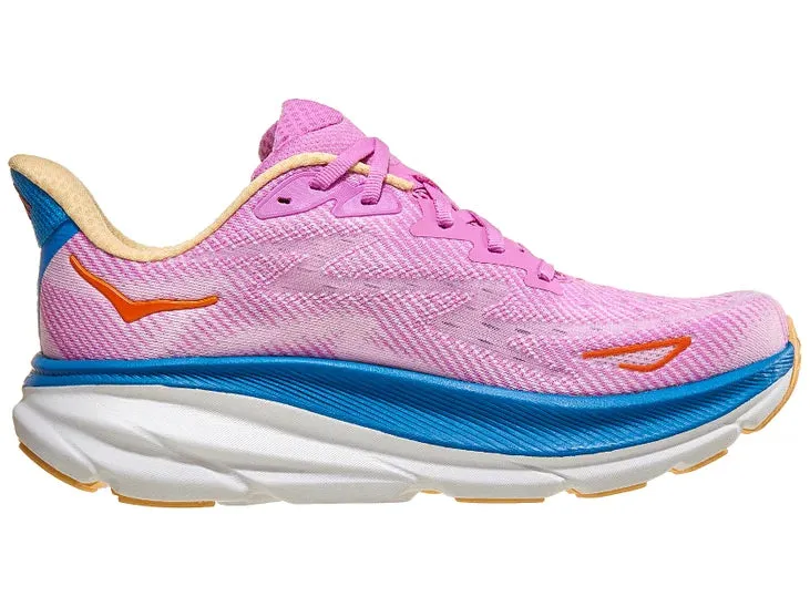 Hoka | Clifton 9 | Women's | Cyclamen/Sweet Lilac