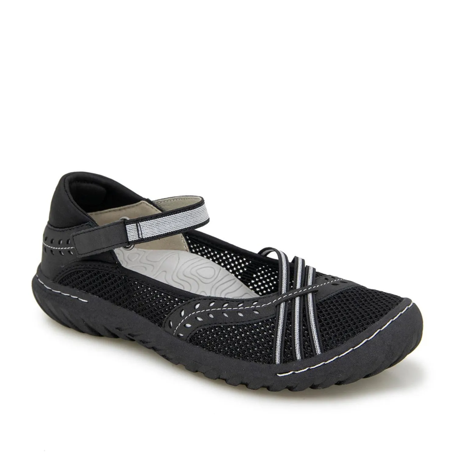 Jambu Women's Maya in Black/White