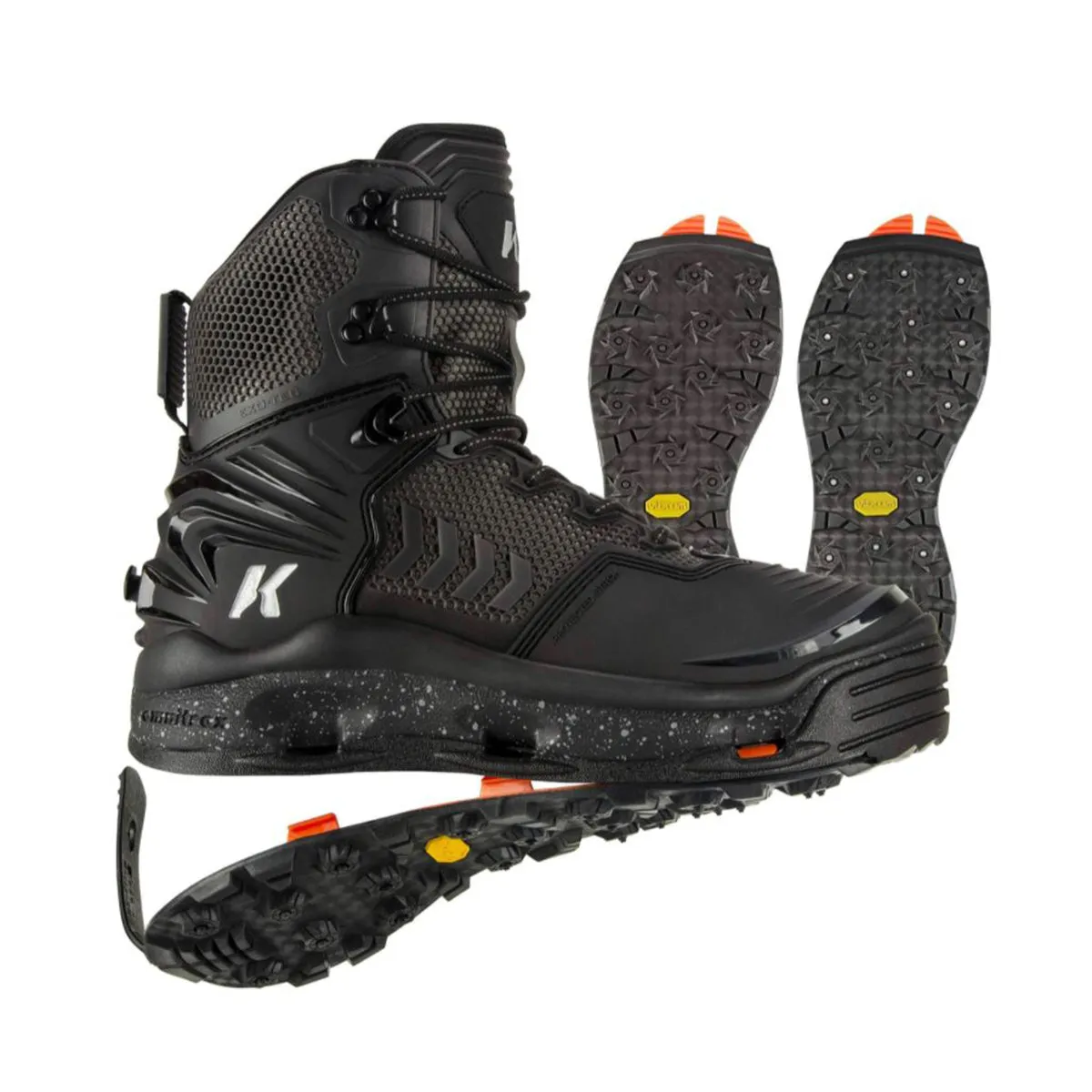 Korkers River Ops Wading Boot Vibram/Studded Vibram