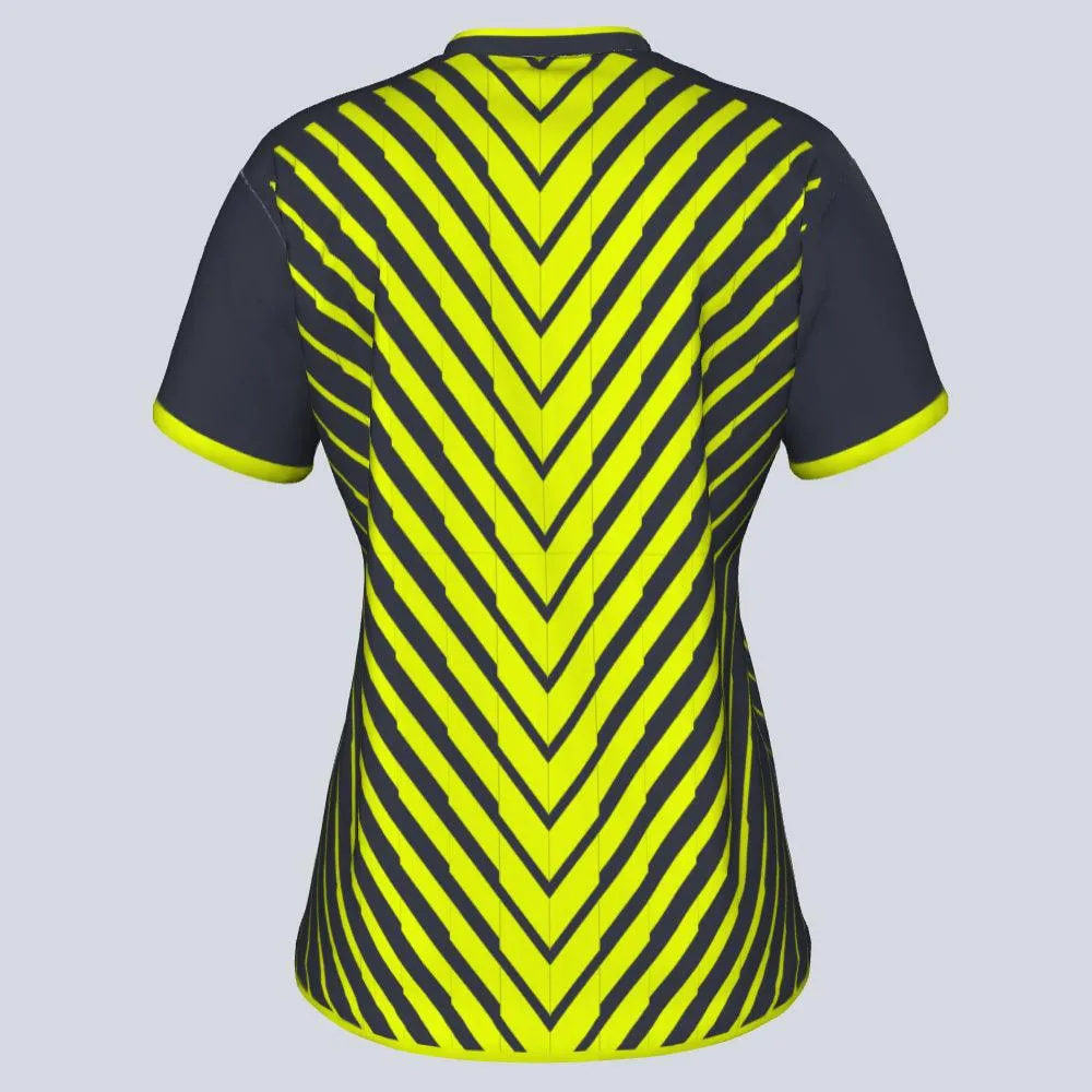 Ladies V-Vector Falls Custom Jersey