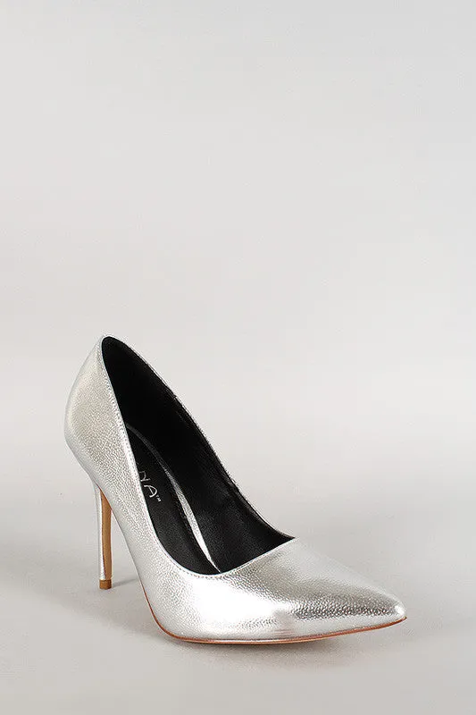 Liliana Metallic Pointy Toe Pump