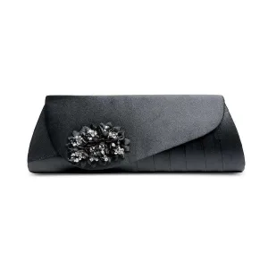 Lunar Sabrina Black Matching Clutch Bag