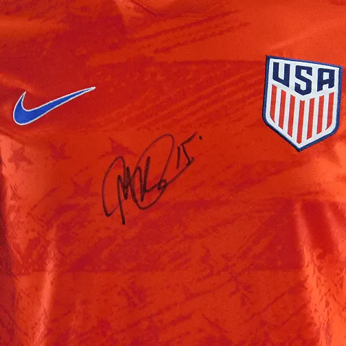 Megan Rapinoe Signed USA Soccer Jersey Red (JSA)