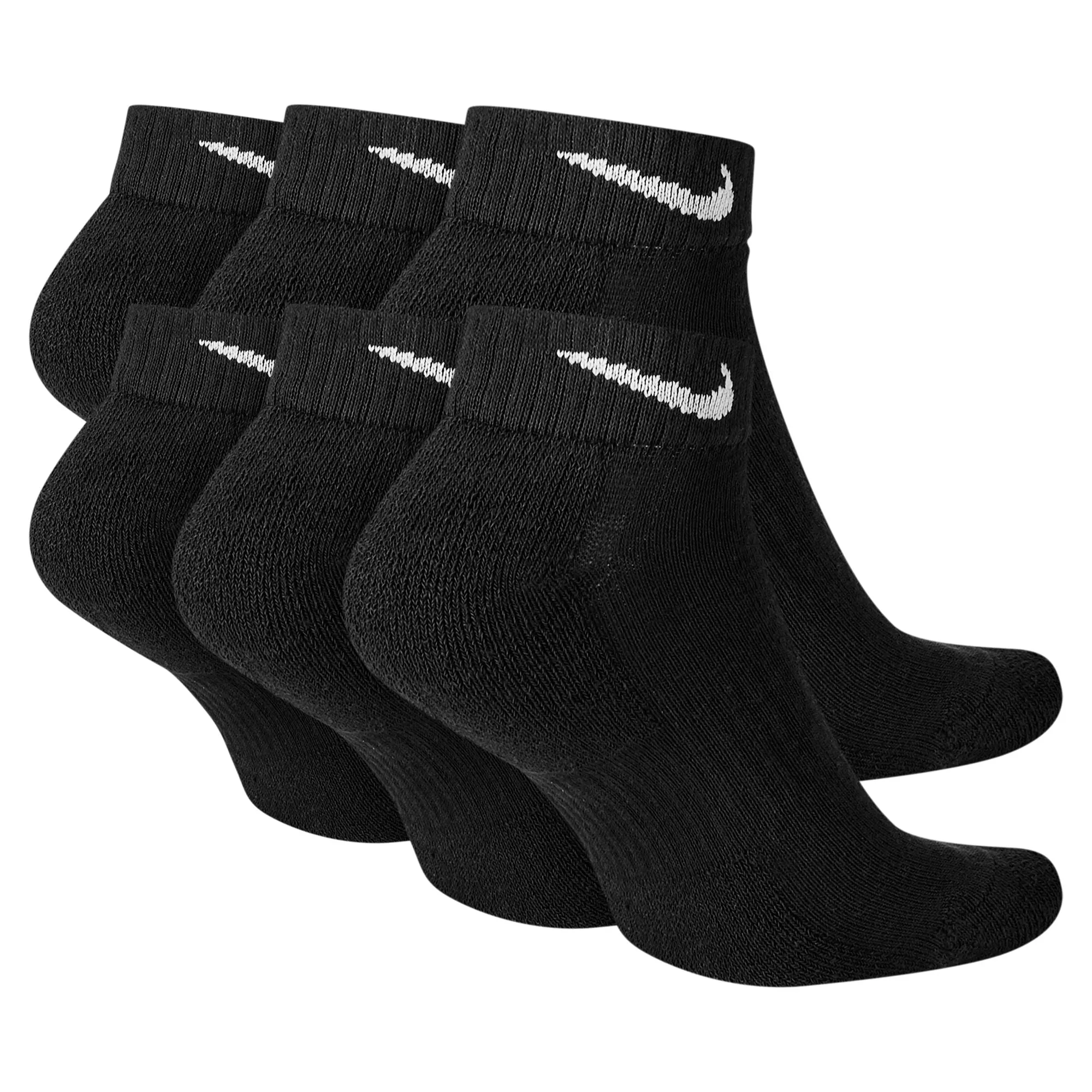 Men's Nike Socks Low Mid Cut- BLACK