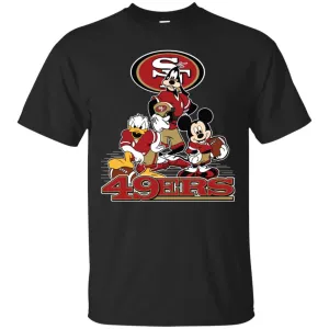 Mickey Mouse San Francisco 49ers American Football Nfl Sports Shirt