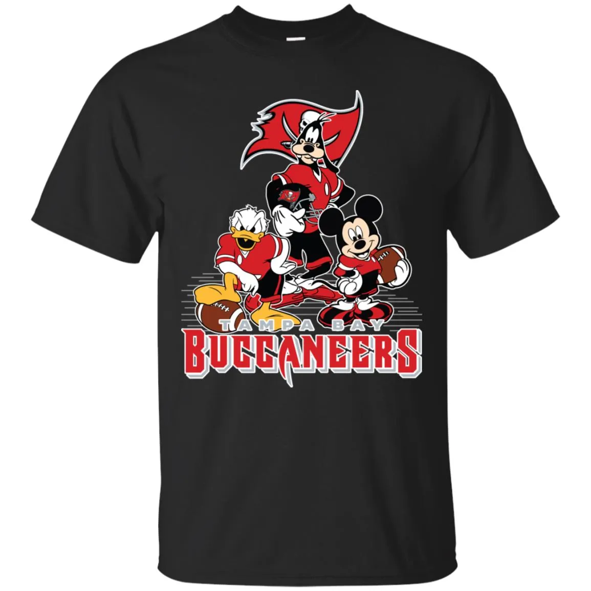 Mickey Mouse Tampa Bay Buccaneers American Football Nfl Sports Shirt