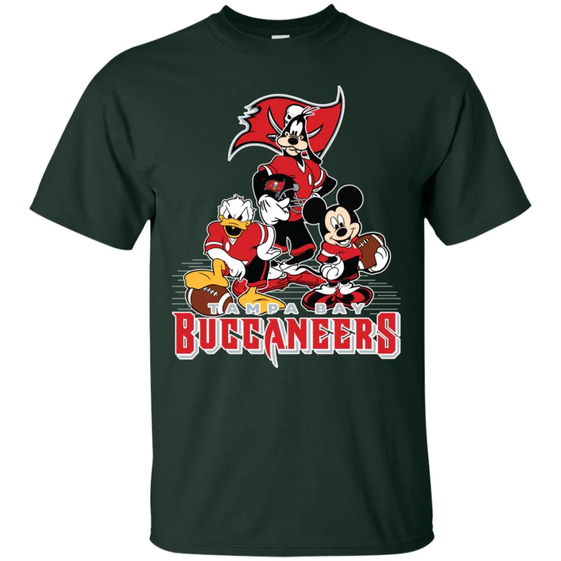 Mickey Mouse Tampa Bay Buccaneers American Football Nfl Sports Shirt