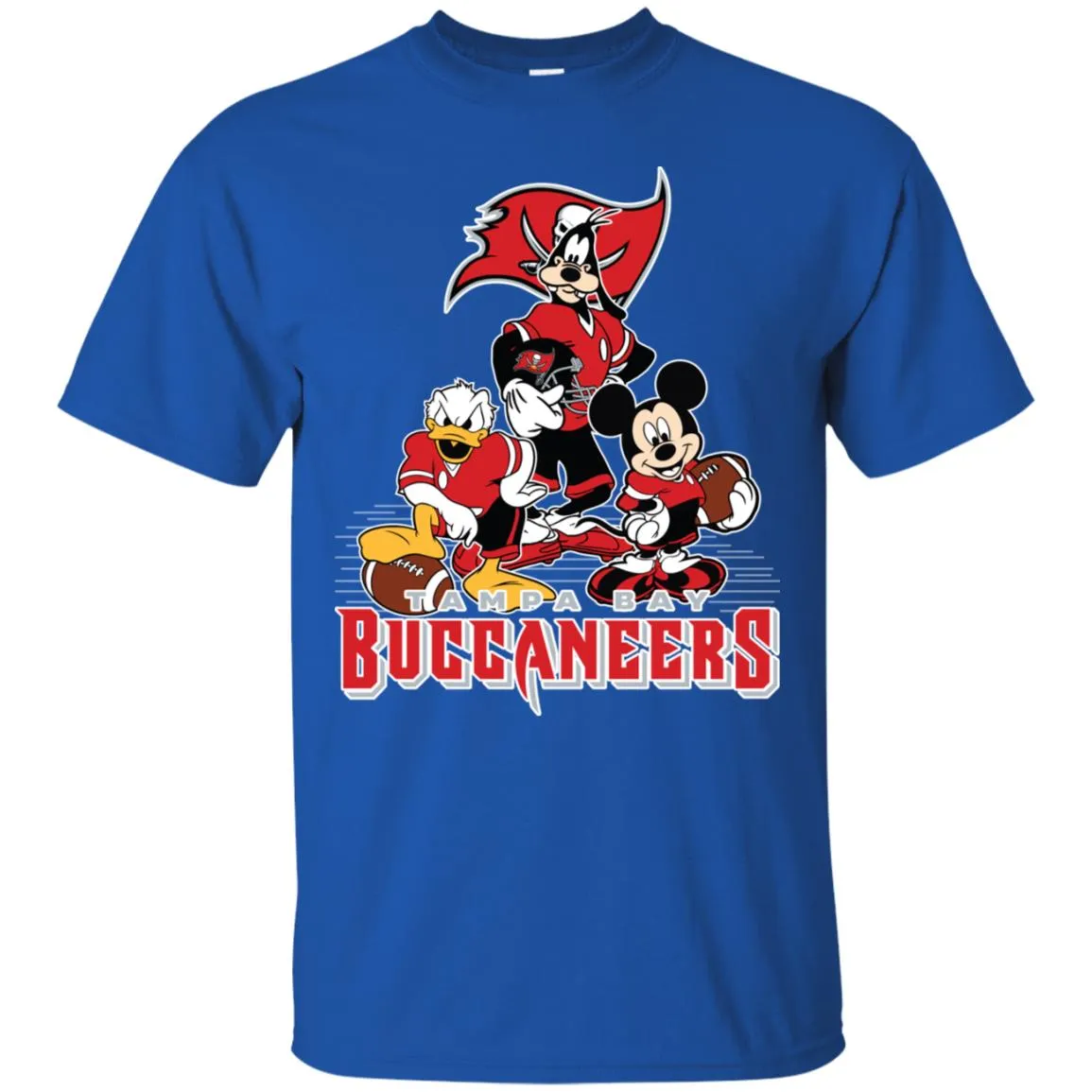 Mickey Mouse Tampa Bay Buccaneers American Football Nfl Sports Shirt