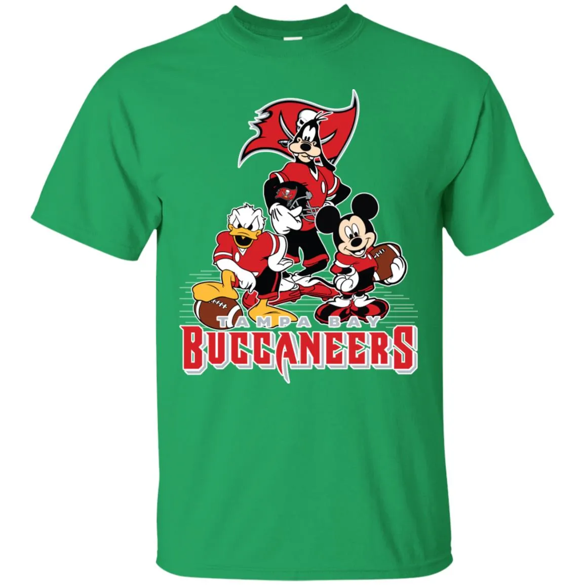 Mickey Mouse Tampa Bay Buccaneers American Football Nfl Sports Shirt