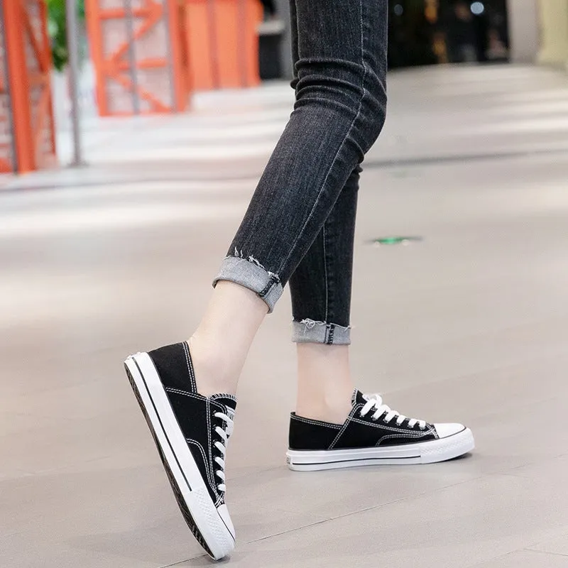 Nanccy  Flat Soft Comfortable Canvas Shoes