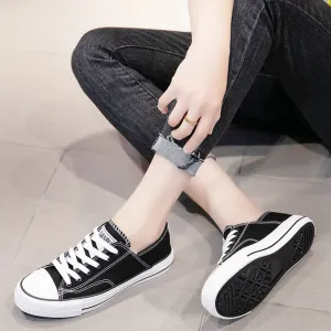 Nanccy  Flat Soft Comfortable Canvas Shoes