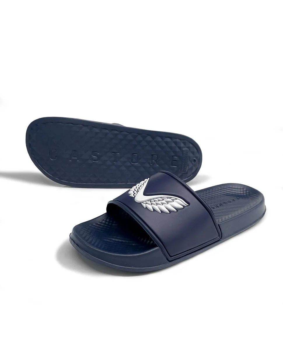 Navy Castore Sliders