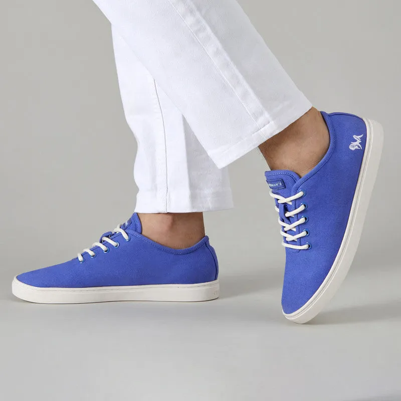 Neeman's Cotton Classic Sneakers | Peri Blue | Shoes for Men & Women