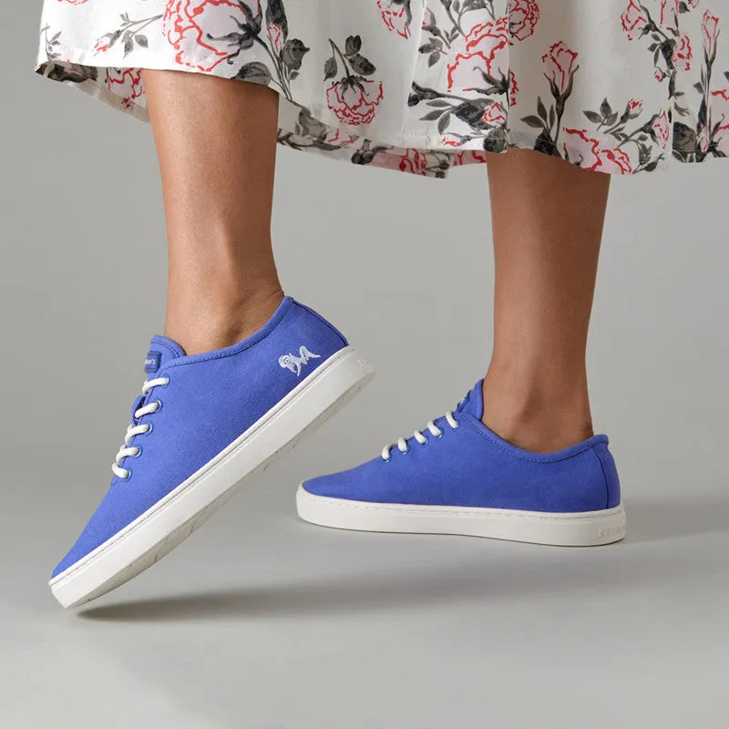 Neeman's Cotton Classic Sneakers | Peri Blue | Shoes for Men & Women