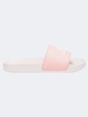 New Balance 50 Women Lifestyle Slippers Team Cream/Orb Pink