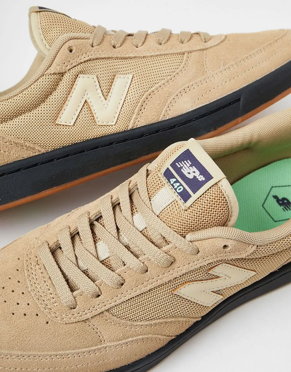 New Balance Numeric 440 Skate Shoes - Tan/Black