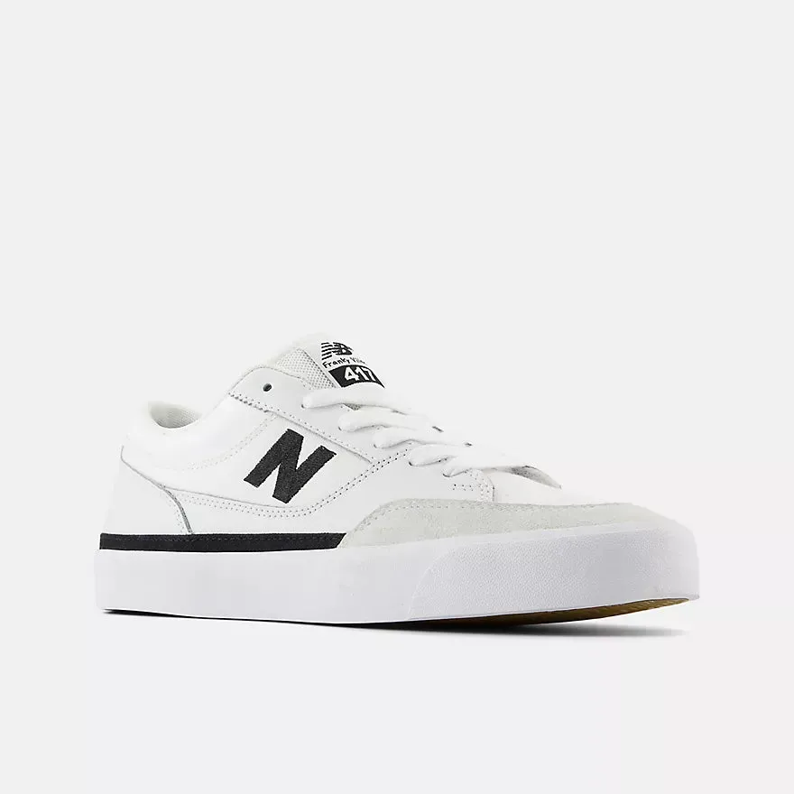 New Balance Numeric - Franky Villani 417 Low [NM417LWW]  [WHITE/BLACK]