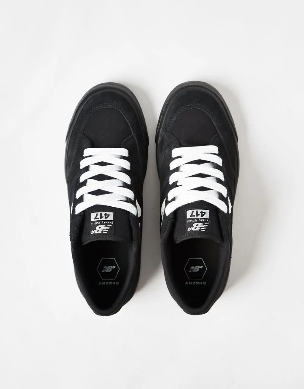 New Balance Numeric Franky Villani 417 Low Skate Shoes - Black/Black