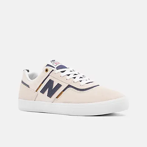 New Balance Numeric Jamie Foy 306 Shoes - (White/Navy)