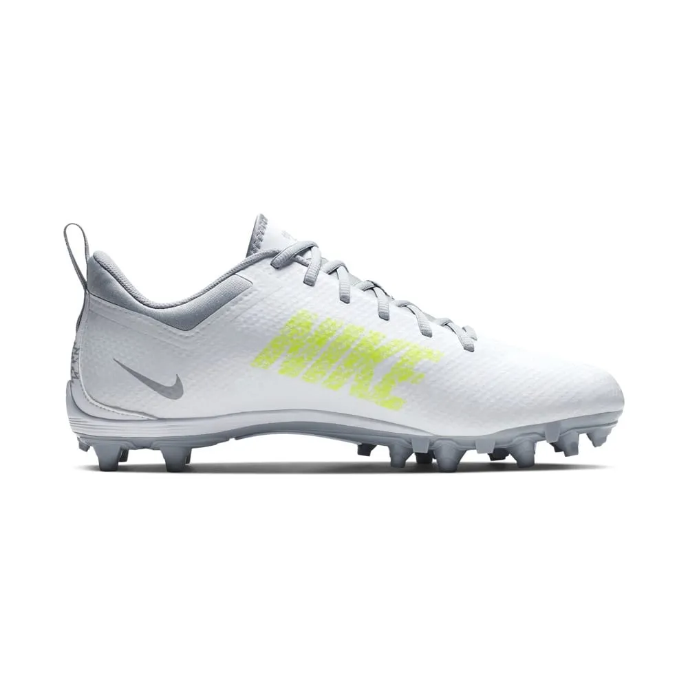 Nike Alpha Huarache 7 Varsity Low White/Grey Lacrosse Cleats