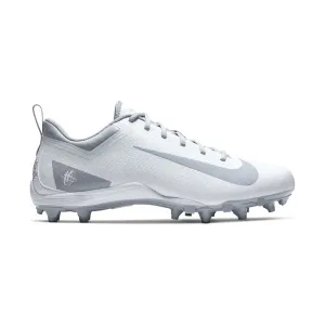 Nike Alpha Huarache 7 Varsity Low White/Grey Lacrosse Cleats