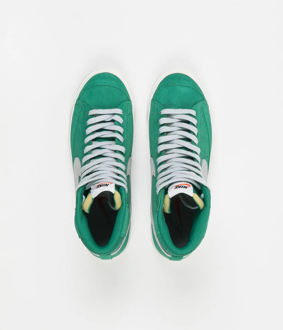 Nike Blazer Mid '77 Suede Shoes - Neptune Green / Pure Platinum - Sail