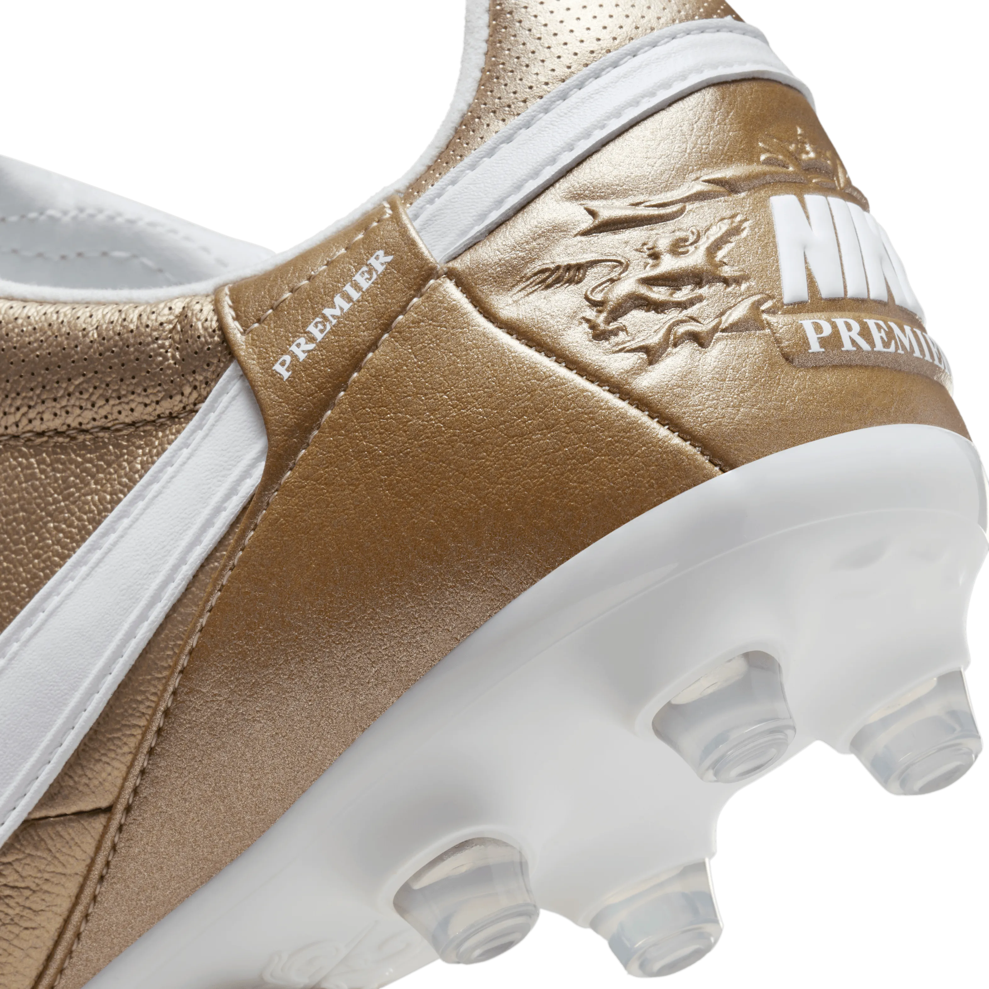 Nike Premier 3 FG-Mtlc Gold Grain/White-Mtlc Gold Grain