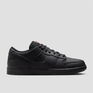 Nike SB Dunk Low Pro Skate Shoes Black / Black / Black