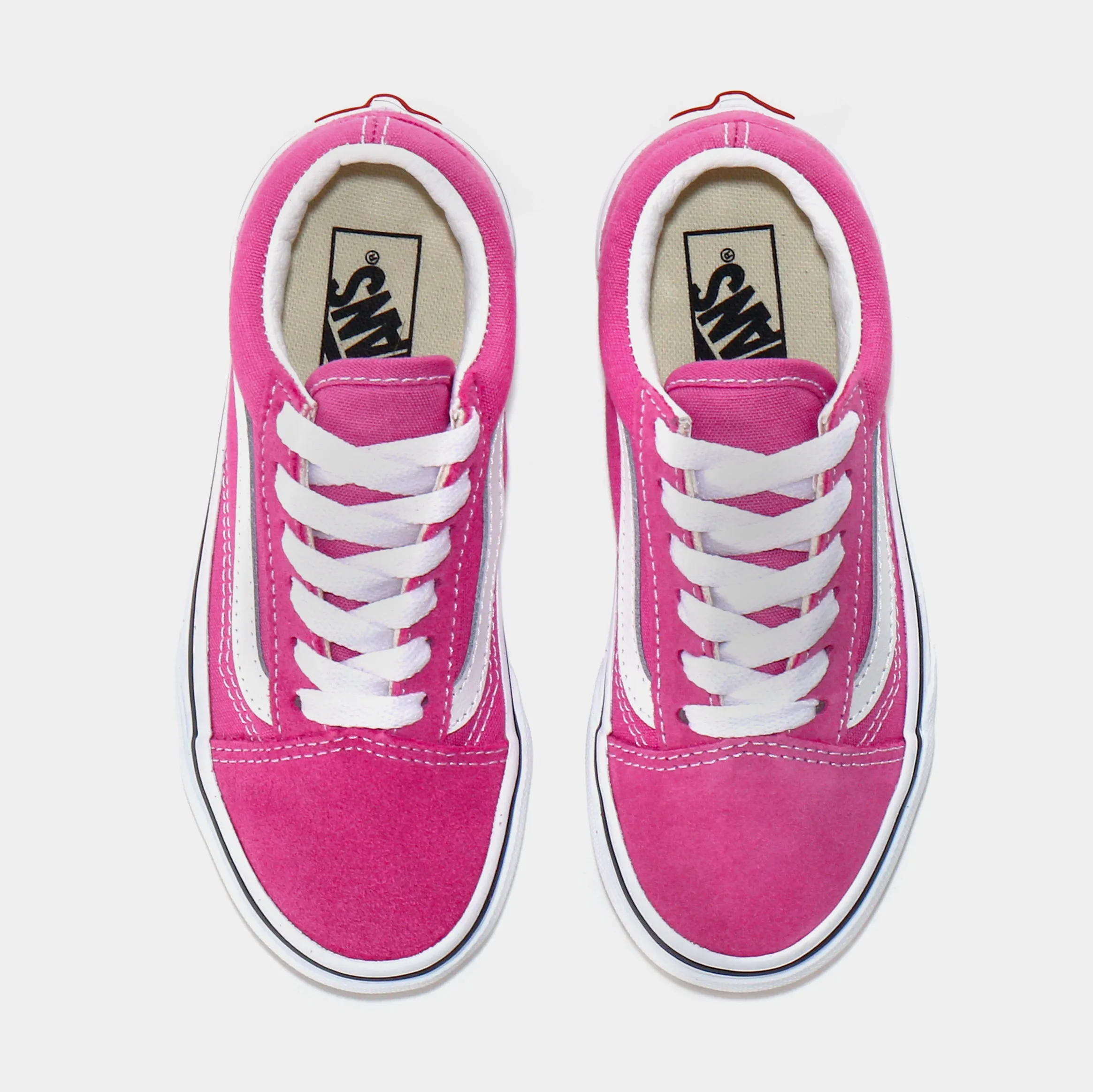 Old Skool Grade School Skate Shoes (Pink)