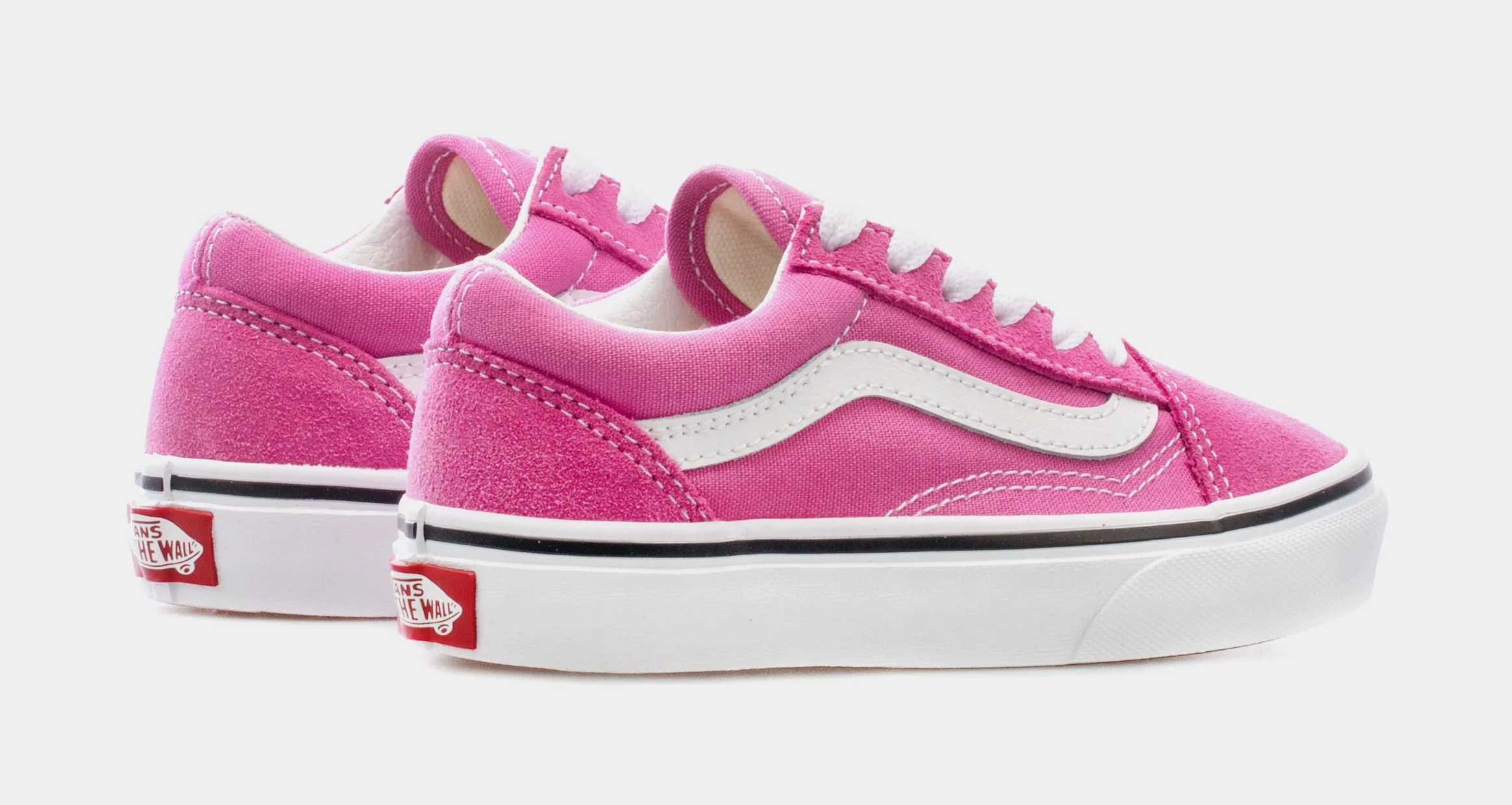 Old Skool Grade School Skate Shoes (Pink)