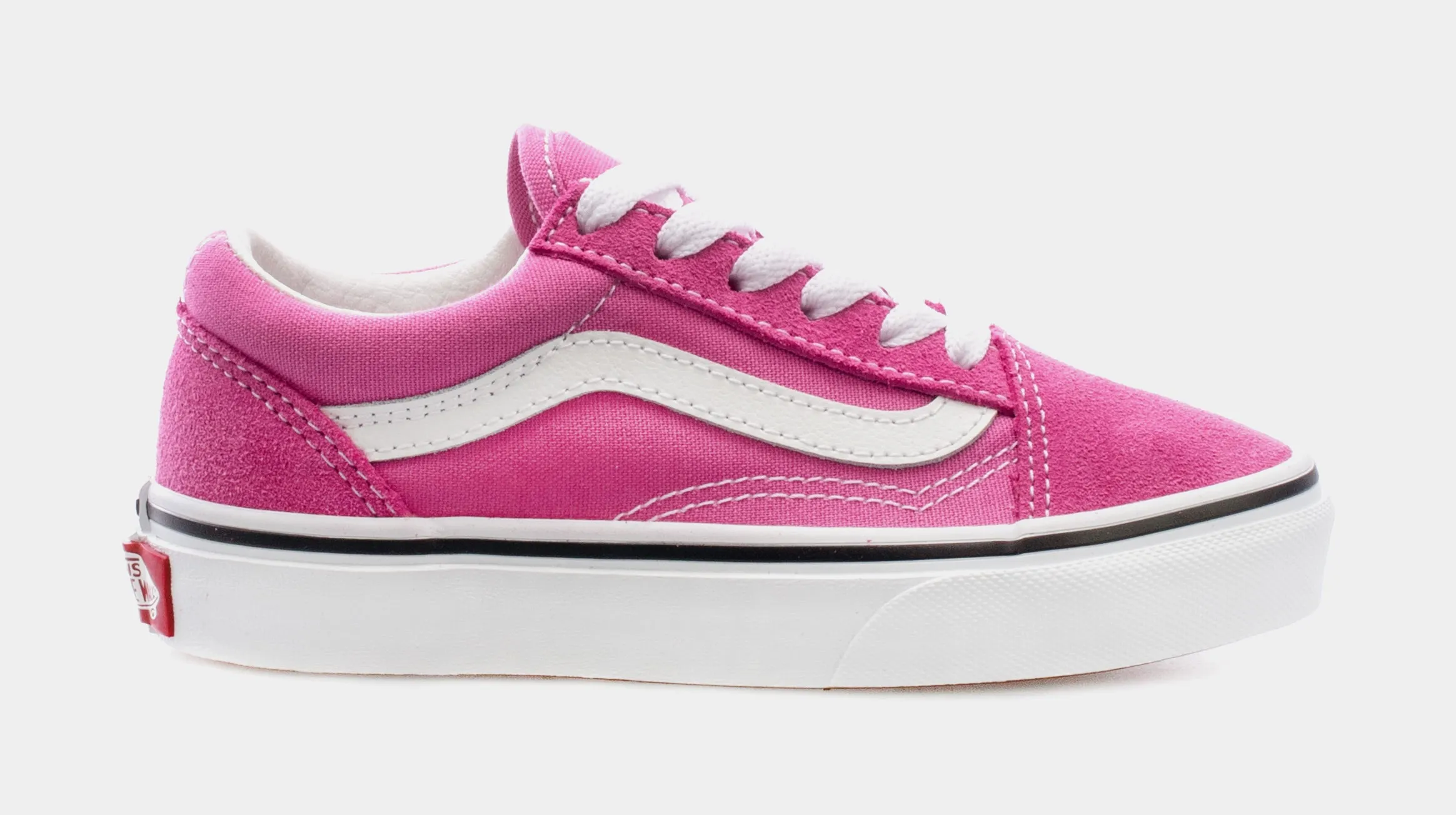 Old Skool Grade School Skate Shoes (Pink)