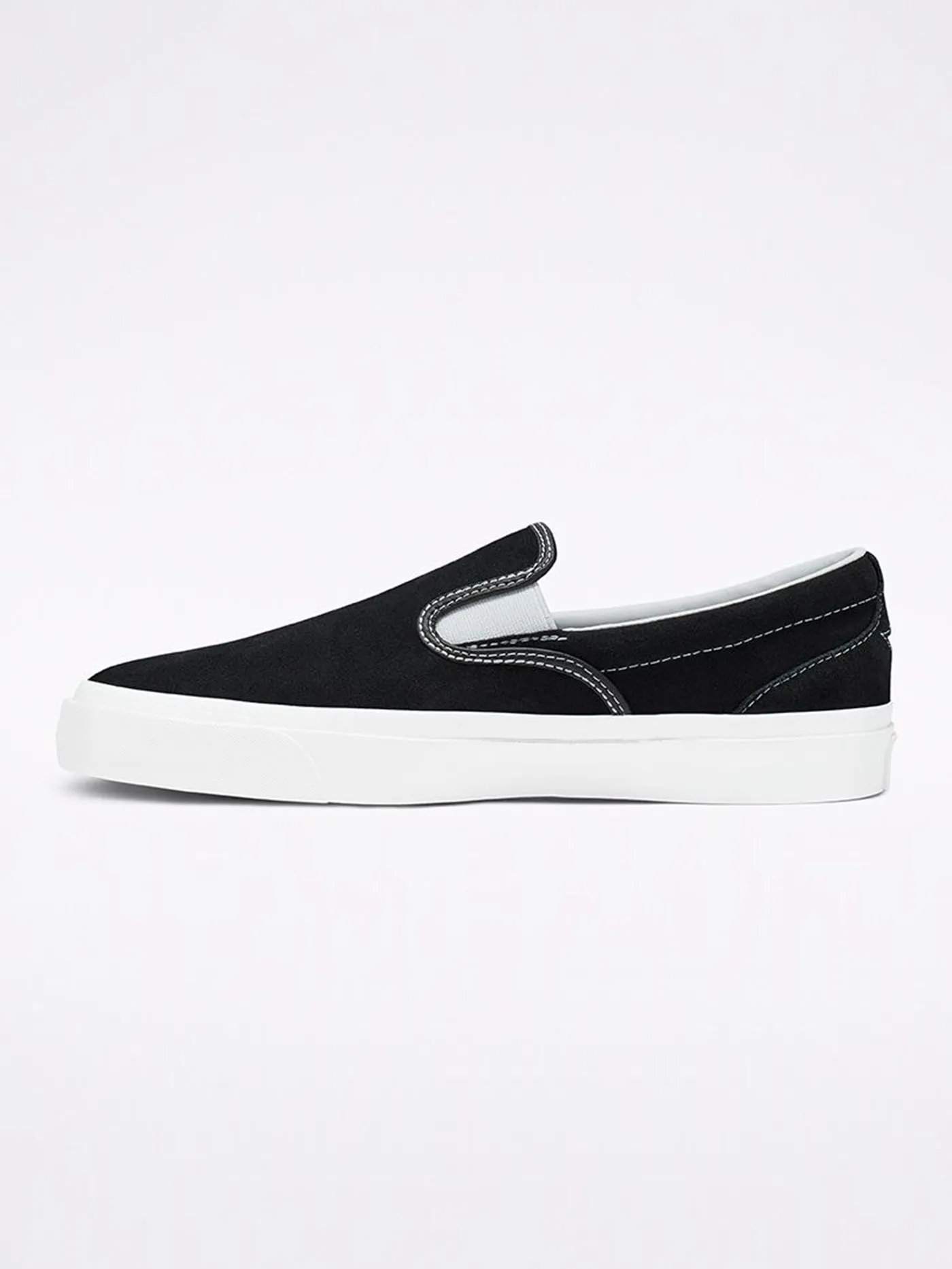 One Star CC Pro Suede Slip-On Black/White/White Shoes