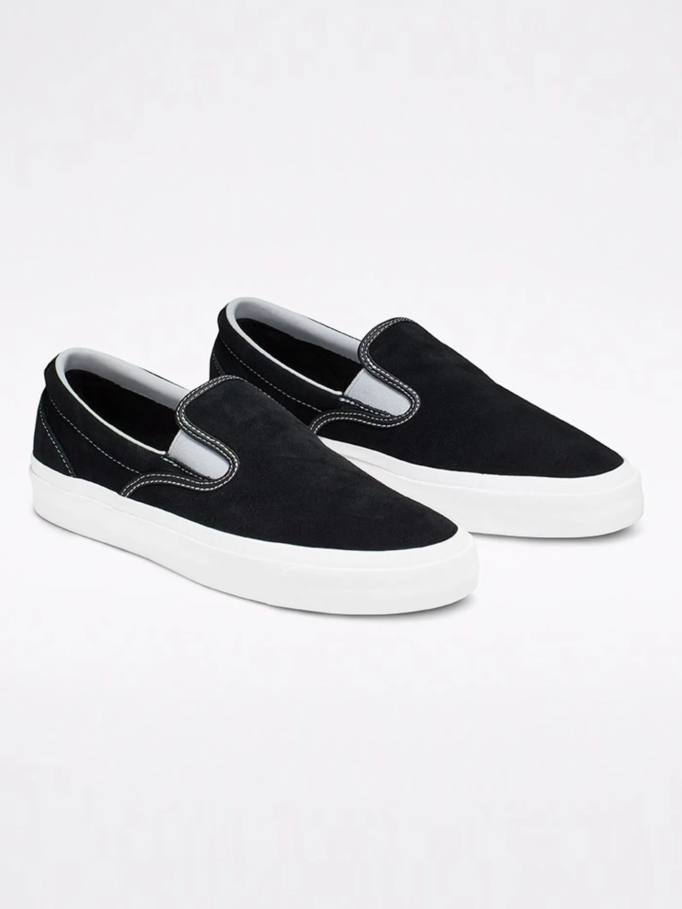 One Star CC Pro Suede Slip-On Black/White/White Shoes