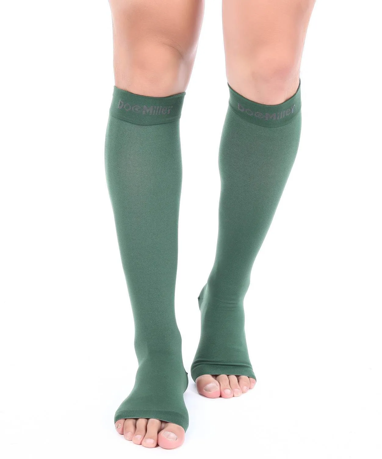 Open Toe Compression Socks 20-30 mmHg