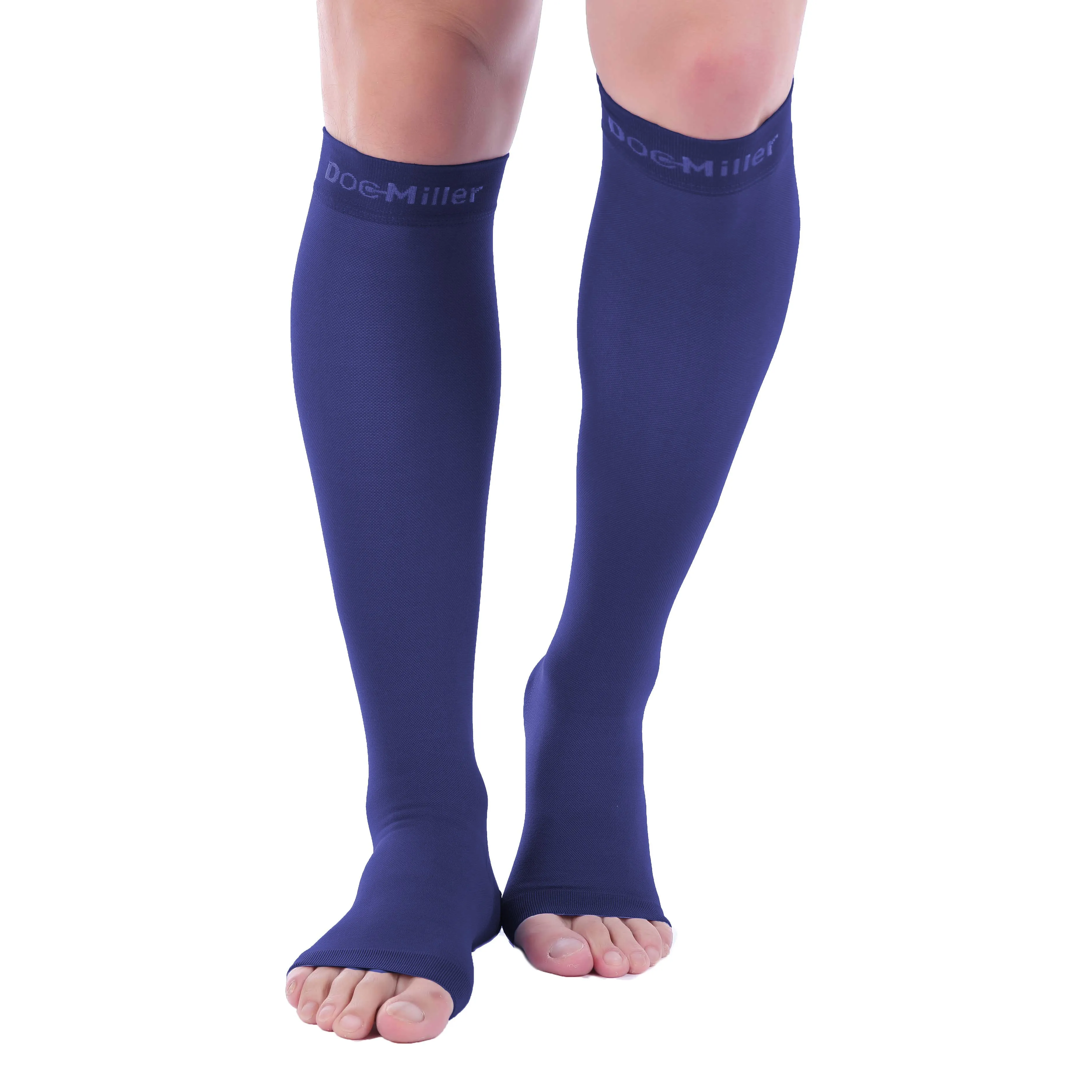 Open Toe Compression Socks 20-30 mmHg