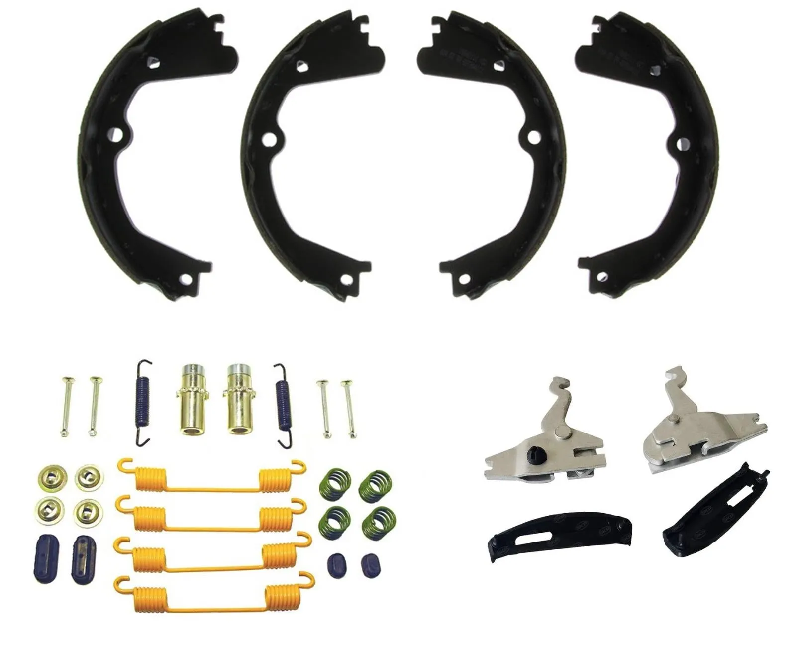 Parking-Emergency Brake Shoes Hardware Brake Levers for Silverado 3500 2011-12