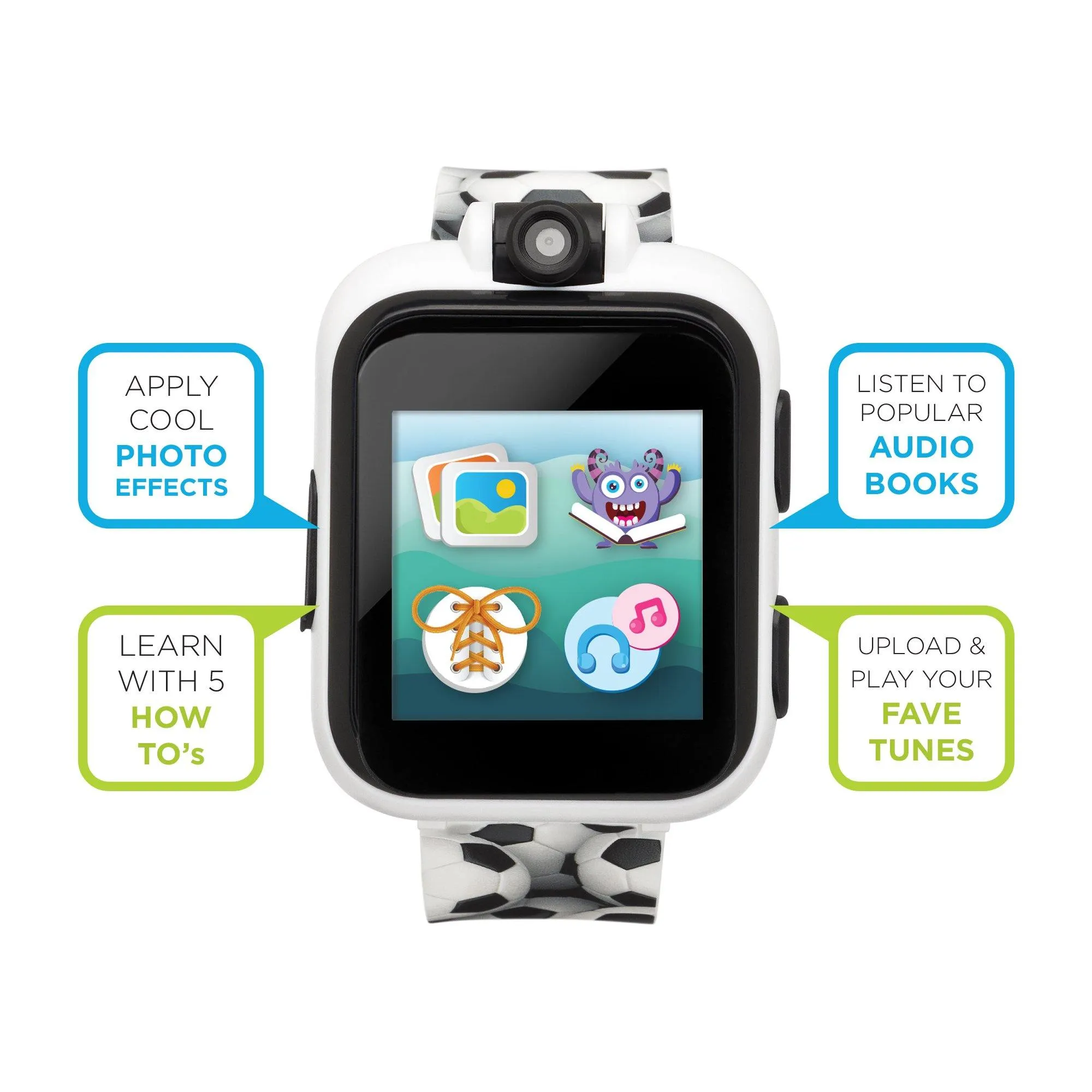 PlayZoom 2 Kids Smartwatch: Soccer Print