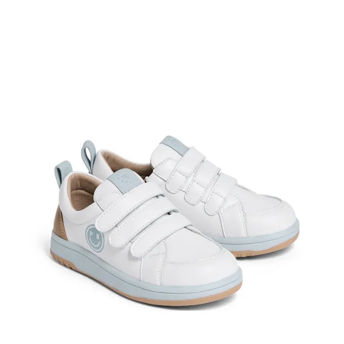 Pretty Brave Happy Trainer White/Blue Sneaker