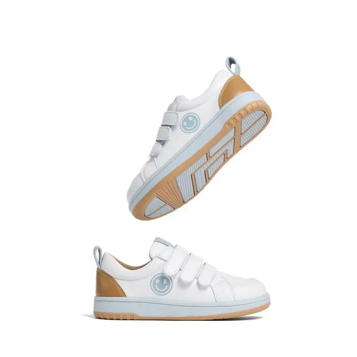 Pretty Brave Happy Trainer White/Blue Sneaker