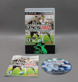 Pro Evolution Soccer PES 2012 (Sony PlayStation 3, PS3, 2012) Complete, CIB W/Manual