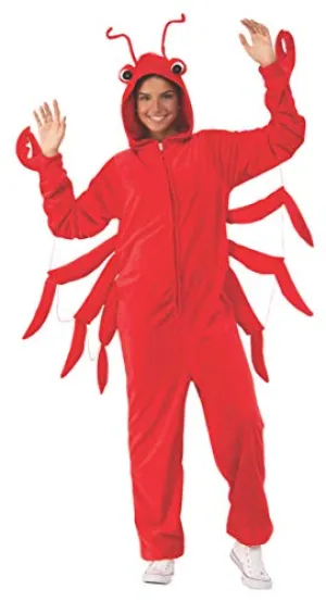 Rubie's Unisex-Adult's Opus Collection Comfy Wear Lobster Costume, As As Shown, S-M