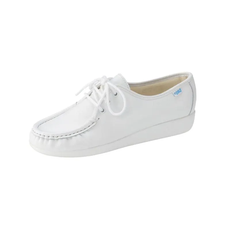 SAS Siesta White Women's Lace-up Shoes 0038-002